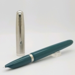 【美國 派克】51復刻鋼筆 藍綠色